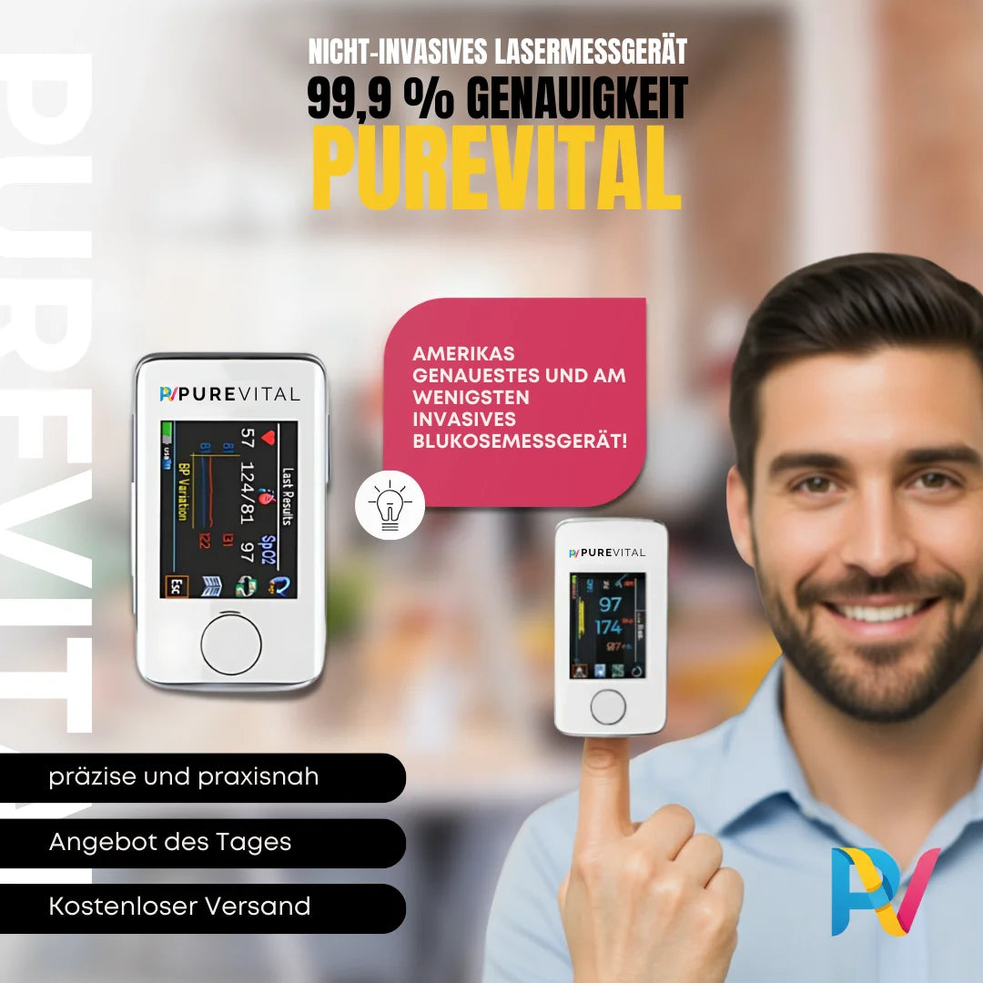 Pure Vital - Intelligenter Laser-Gesundheitsmonitor